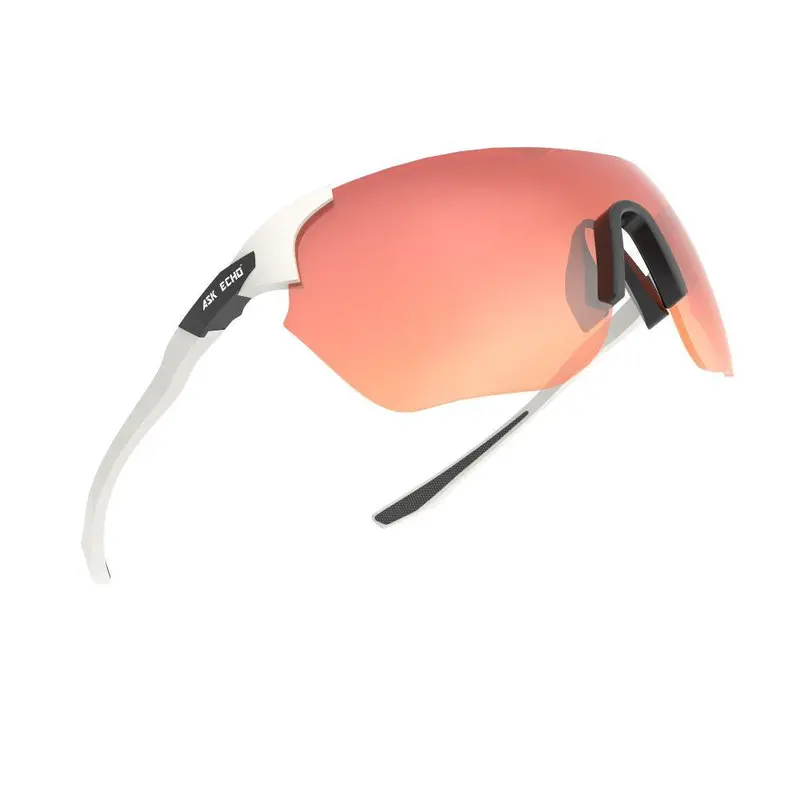 Ask Echo Golf No Frame White Leg Sunglasses / Revo Red 1