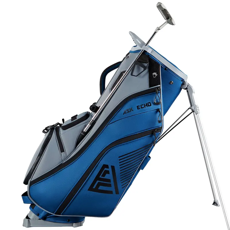 Ask Echo St-14 Way Full Length Dividers Hybrid Stand Bag / Navygrey 1
