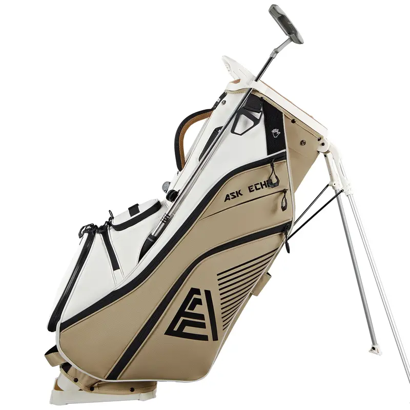 Ask Echo St-14 Way Full Length Dividers Hybrid Stand Bag / Toasted Almond 1