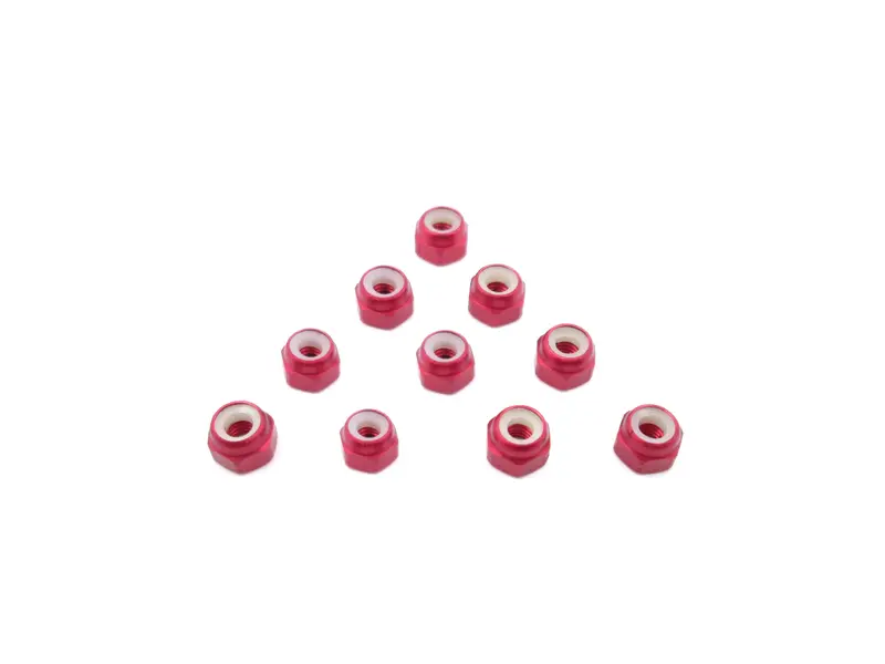 Ass-3Ln Aluminium Lock Nuts 3Mm 10Pcs. 1