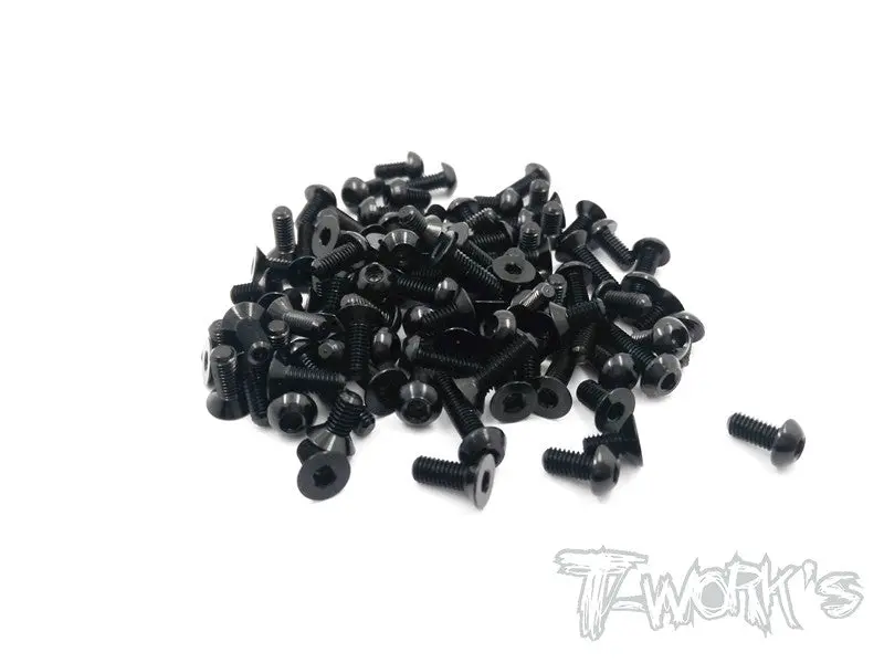 Ass-4X 7075-T6 Screw Set 111Pcs.( For Serpent Project 4X ) 2