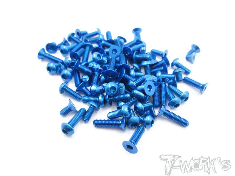 Ass-Tb04 7075-T6 Alum Screw Set 86Pcs  For Tamiya Tb04 1
