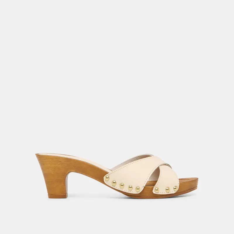 Averie Heels Bone Leather 1