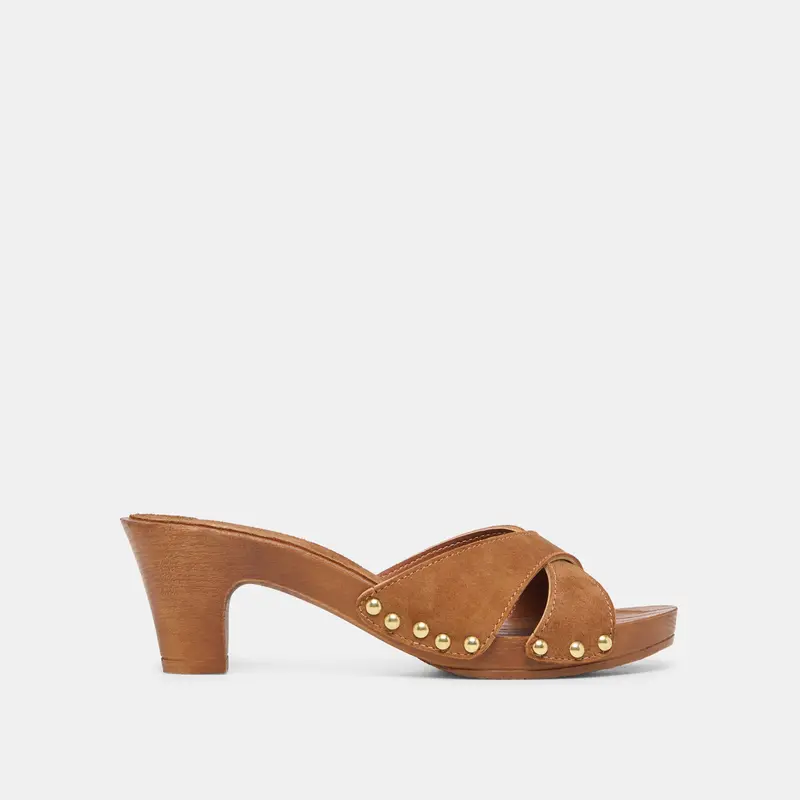 Averie Heels Brown Nubuck 1