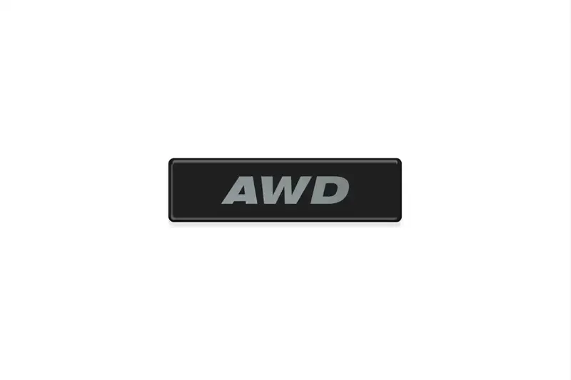 Awd And Hybrid Badge - Fits Any Flat Surface 4