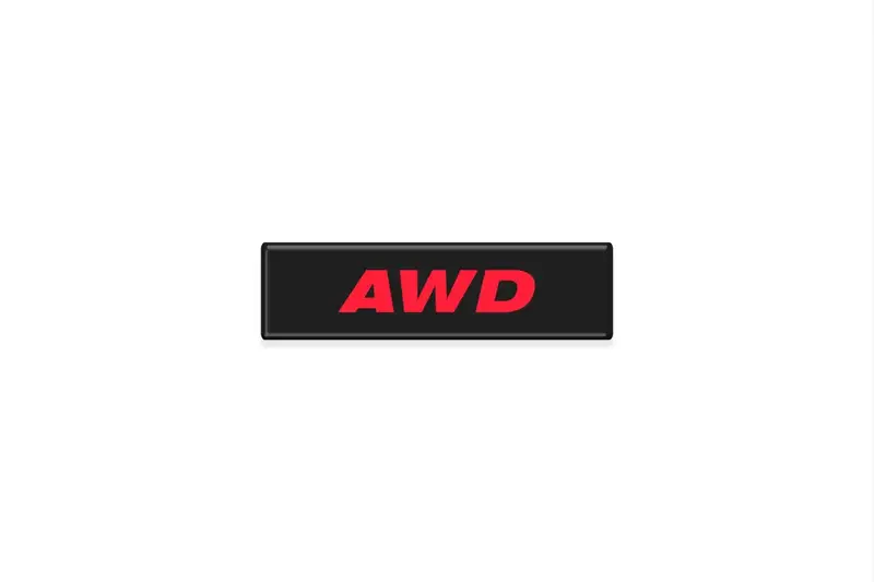 Awd And Hybrid Badge - Fits Any Flat Surface 5