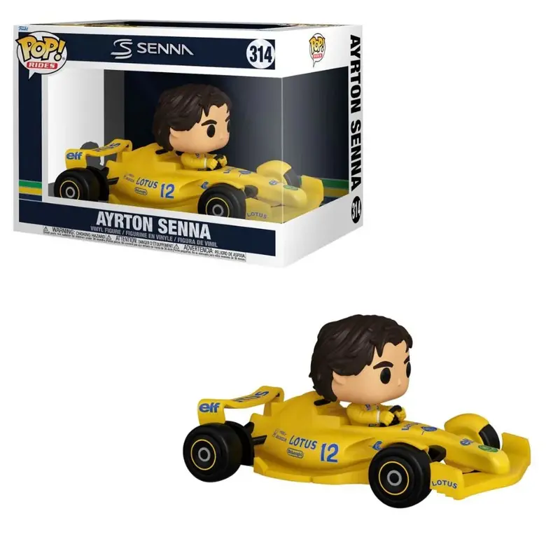Ayrton Senna In Lotus F1 Car -- Pop! Vinyl Rides -- Funko Figurines Fun86181 1