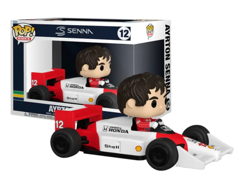 Ayrton Senna In Mclaren F1 Car -- Pop! Vinyl Rides -- Funko Figurines Fun89329 1
