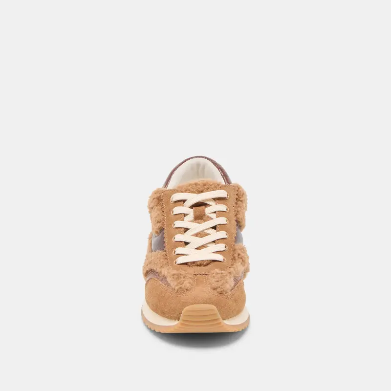 B.Ntcd Plush Sneakers Brown Plush 8