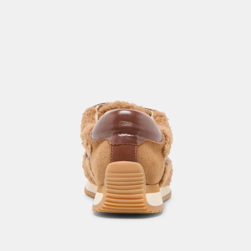 B.Ntcd Plush Sneakers Brown Plush 9
