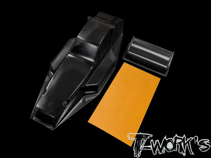 B-Rc10     1.0Mm Lexan Body With Wing ( For Rc10 ) 1