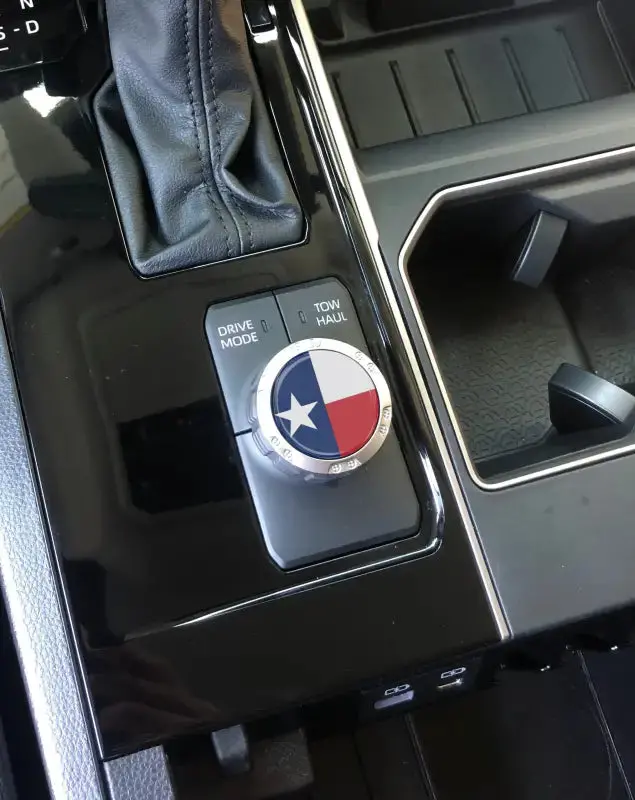 Badge For Drive Mode Selector Dial Fits 2022-2026 Toyota Tundra & 2023-2026 Toyota Sequoia 16