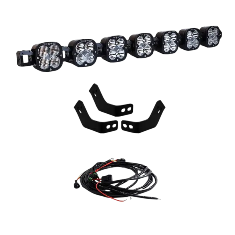 Baja Designs - Xl Linkable Roof Light Bar Kit For Prinsu/Sherpa Rack - For Toyota Tacoma (05-23), 4Runner (10-22), Fj Cruiser (07-14), Tundra (07-21) 1