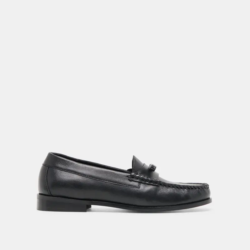 Barney Loafers Black Leather 1