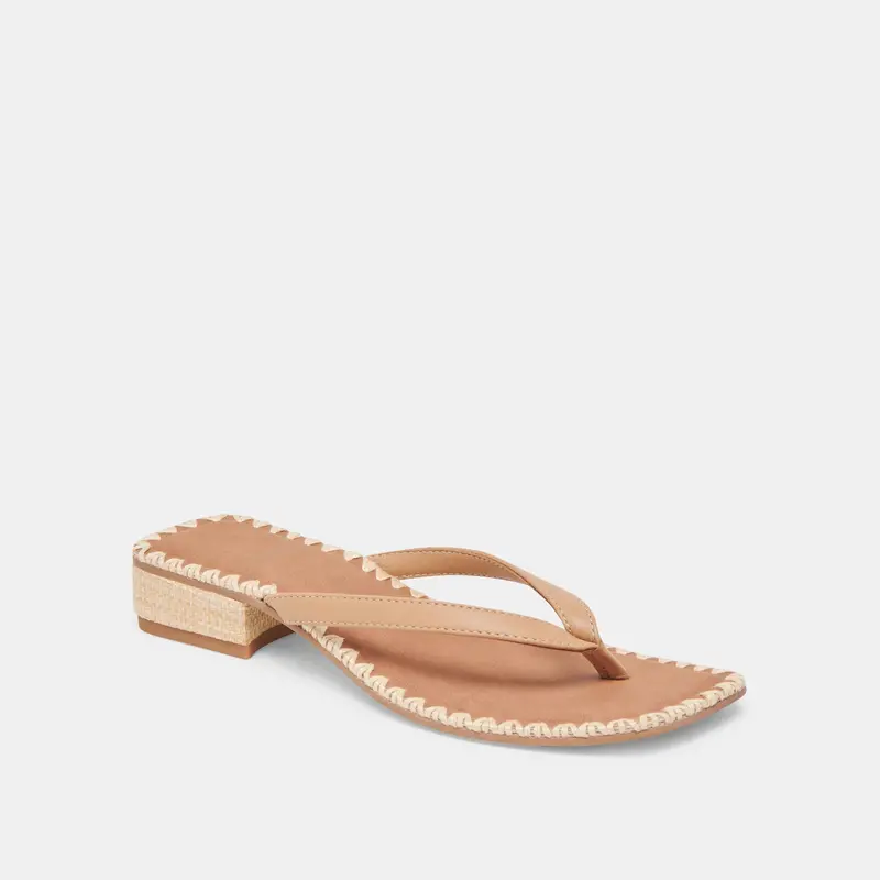 Barty Sandals Light Tan Leather 3