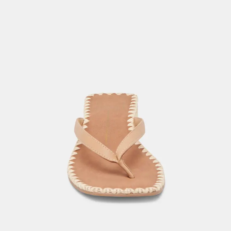 Barty Sandals Light Tan Leather 9
