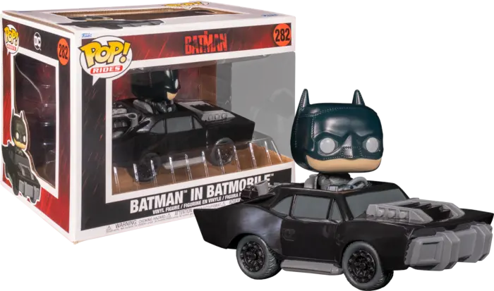 Batman In 2022 Batmobile -- Pop! Vinyl Rides -- Funko Movie Figurines 1