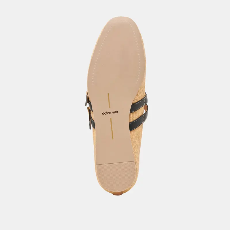 Baylee Ballet Flats Natural Raffia 9