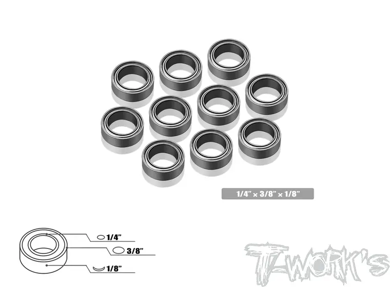 Bb   Precision Ball Bearing  (10Pcs.)-Multi Size Options 1