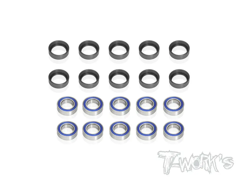 Bbls-Gtx  Light Weight Bearing Kit ( For Xray Gtx '17/18 ) With 8 X 14Mm Bearing 10Pcs. 1