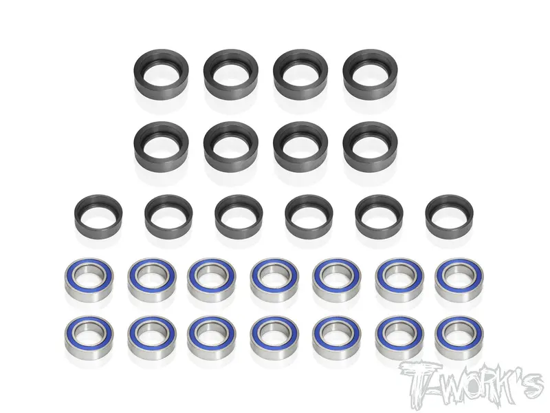 Bbls-Mp9e Light Weight Bearing Kit ( For Kyosho Mp9e Evo ) With 8 X 14Mm Bearing 14Pcs. 1