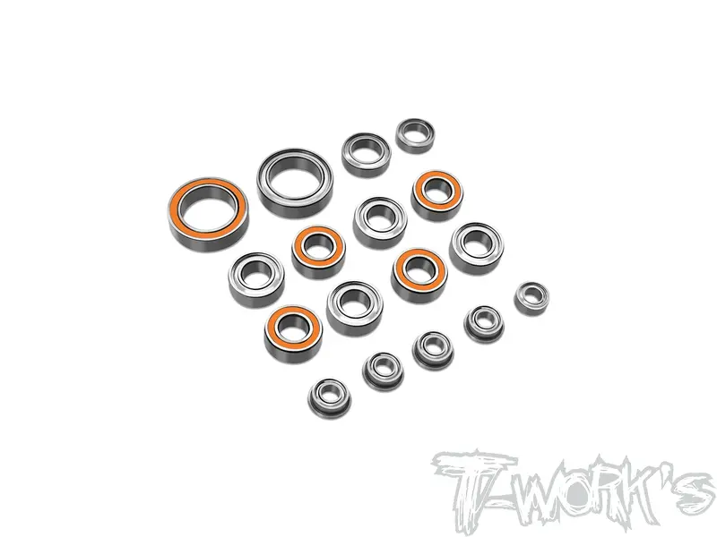 Bbs-A10mf'26   Precision Ball Bearing Set  ( For Arc A10 Mf-26 ) 17Pcs. 1