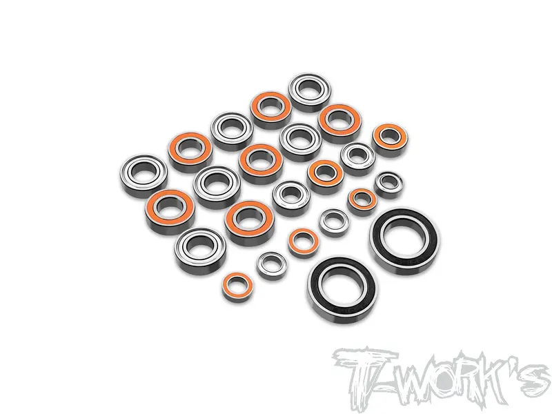 Bbs-D8ws   Precision Ball Bearing Set  ( For Hb Racing D8 Ws ) 24Pcs. 1