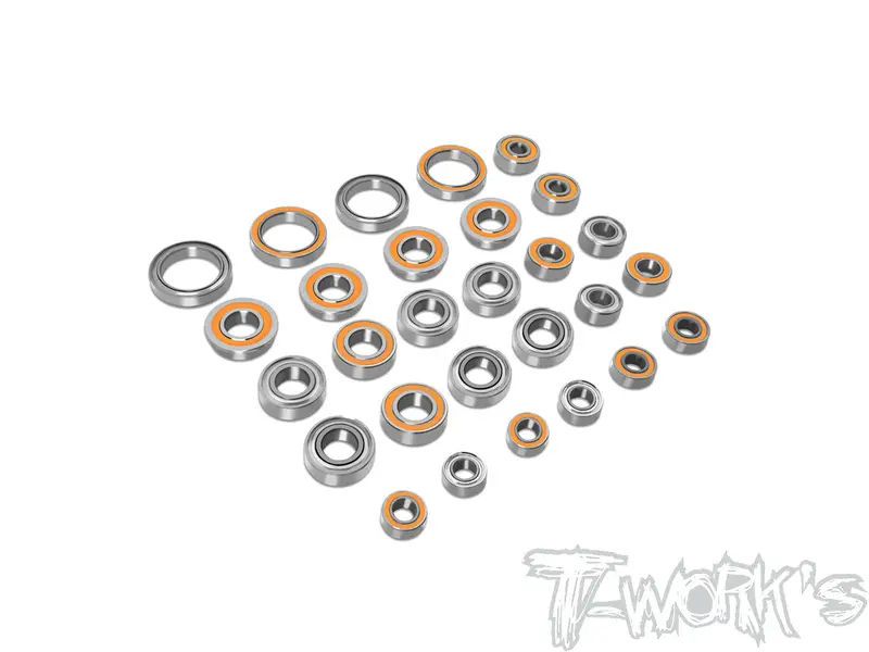 Bbs-Eb482.0 Precision Ball Bearing Set ( For Tenko Eb48 2.0 ) 28Pcs. 1