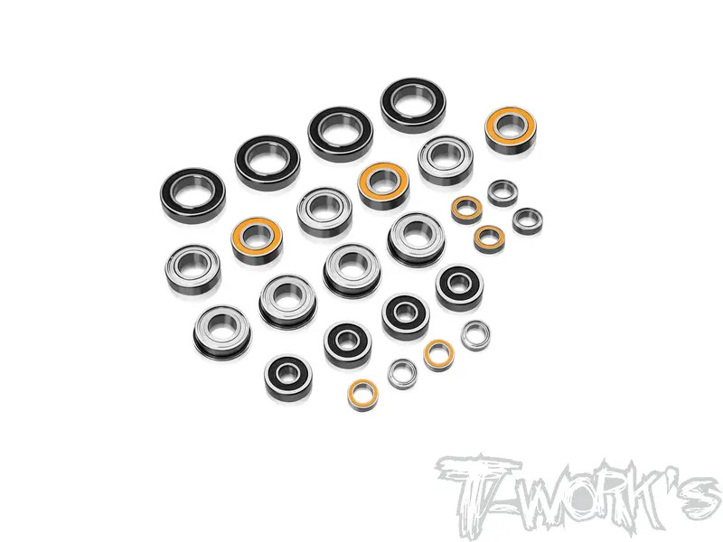 Bbs-Eb482.2     Precision Ball Bearing Set  ( For Tekno Eb48 2.2 ) 26Pcs. 1