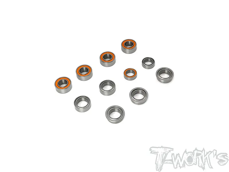 Bbs-F1-Evo2 Precision Ball Bearing Set ( For Roche F1 Evo 2 ) 11Pcs. 1