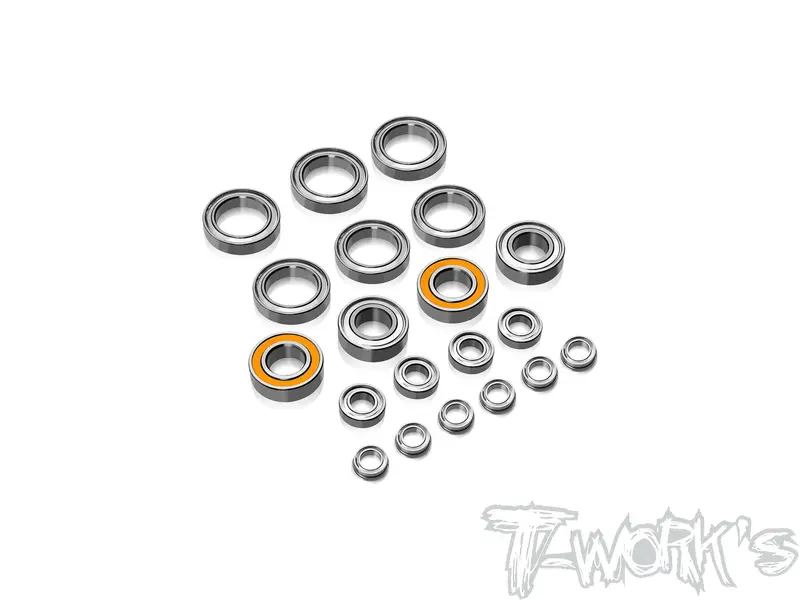 Bbs-F190   Precision Ball Bearing Set  ( For Serpent F190 ) 20Pcs. 1