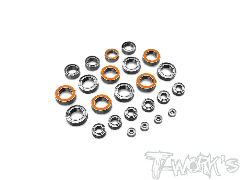 Bbs-Ft9   Precision Ball Bearing Set  ( For Schumacher Ft9 ) 24Pcs. 1
