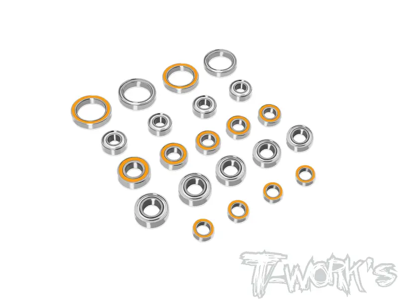 Bbs-Mbx8eco Precision Ball Bearing Set ( For Mugen Mbx8 Eco ) 22Pcs. 1