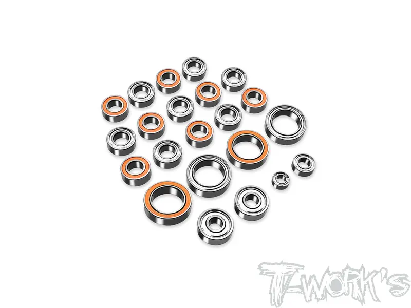 Bbs-Md2.0	Precision Ball Bearing Set  ( For Yokomo Md2.0 ) 22Pcs. 1