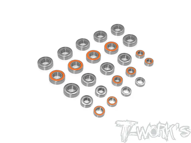 Bbs-Mp10 Precision Ball Bearing Set ( For Kyosho Mp9 Tki3/Tki4/Mp10/Mp10t ) 24Pcs. 1