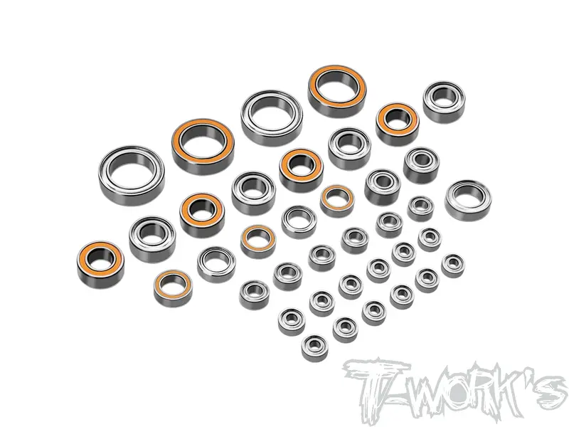 Bbs-Mtc3	Precision Ball Bearing Set  ( For Mugen Mtc3 ) 38Pcs. 1