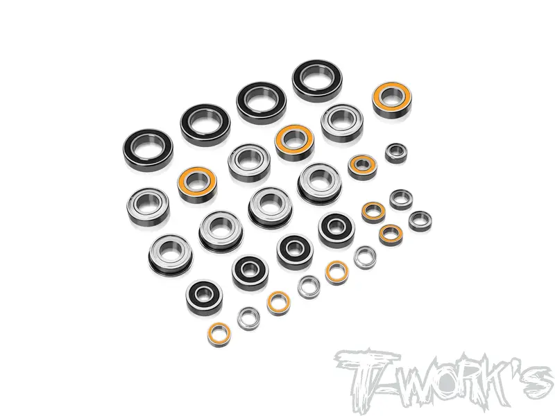Bbs-Nb482.2     Precision Ball Bearing Set  ( For Tekno Nb48 2.2 ) 30Pcs. 1