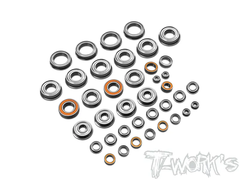 Bbs-Nitro'25   Precision Ball Bearing Set  ( For Raptor 1:8 Gt Nitro ) 39Pcs. 1