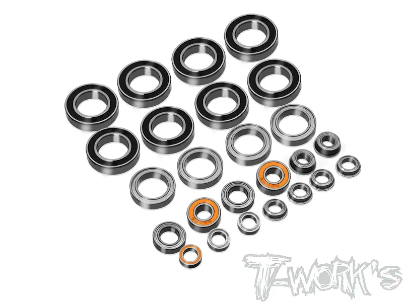Bbs-R8.4Es  Precision Ball Bearing Set ( For Arc R8.4 Es ) 25Pcs. 1