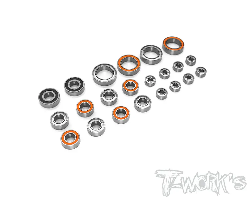 Bbs-Rc10b6.3	Precision Ball Bearing Set  ( For Team Associated Rc10 B6.3 ) 22Pcs. 1