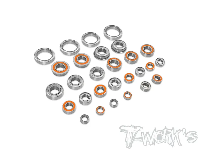 Bbs-Rc8b3.1	Precision Ball Bearing Set ( For Team Associated Rc8 B3.1 ) 28Pcs. 1