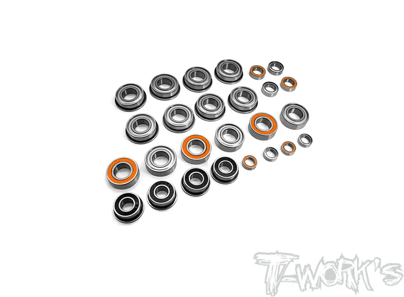 Bbs-Rc8b4e	Precision Ball Bearing Set  ( For Team Associated Rc8 B4e ) 26Pcs. 1