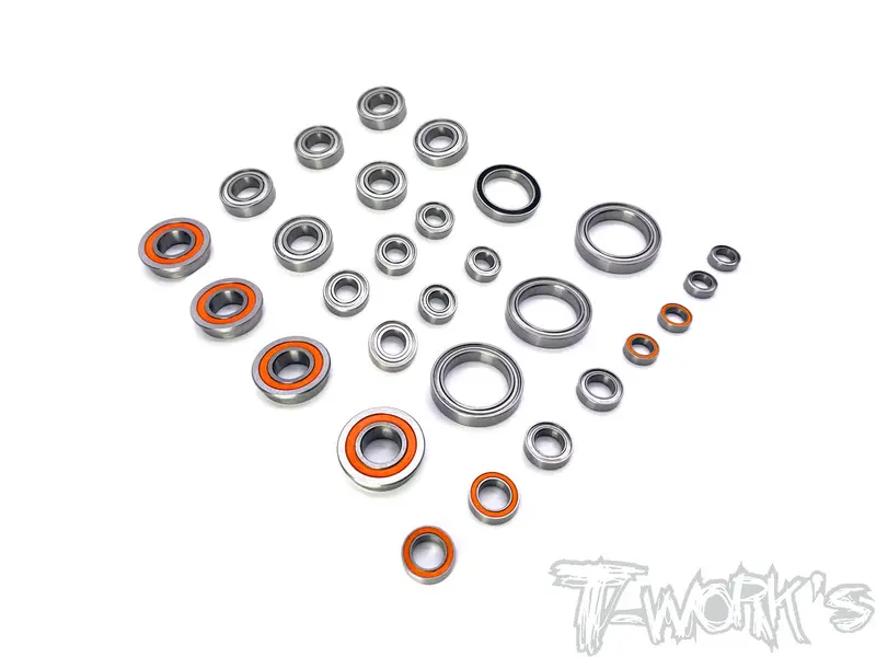 Bbs-Rc8t3.2 Precision Ball Bearing Set  ( For Team Associated Rc8 T3.2 ) 28Pcs. 1