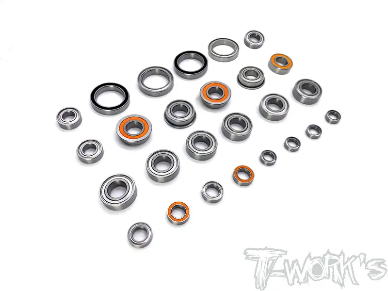 Bbs-Rc8t3.2E	Precision Ball Bearing Set  ( For Team Associated Rc8 T3.2E ) 26Pcs. 1