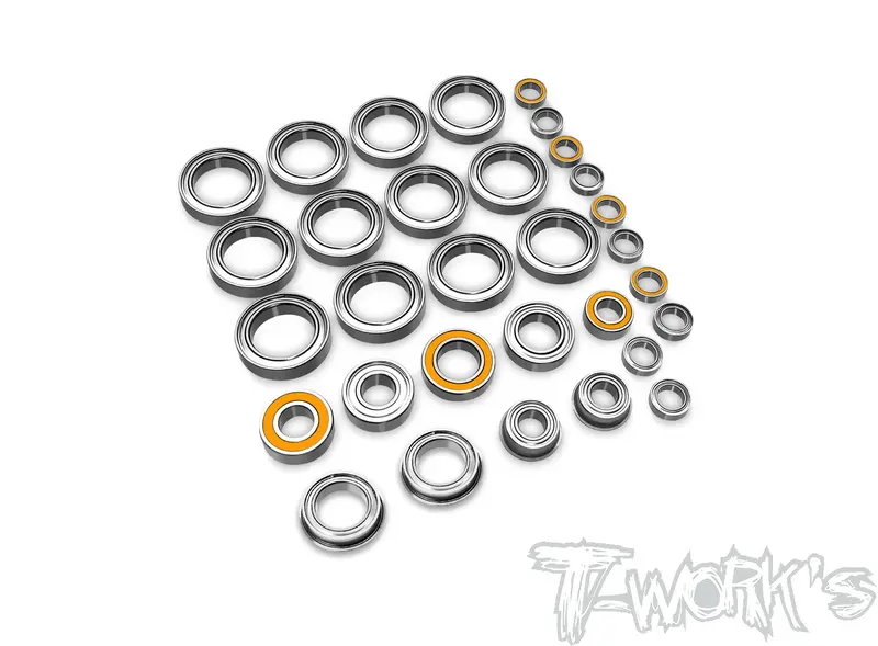 Bbs-Rx8'23   Precision Ball Bearing Set  ( For Xray Rx8 2023 ) 31Pcs. 1