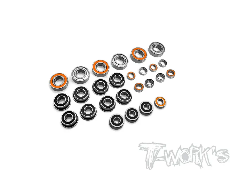 Bbs-Sct4102.0   Precision Ball Bearing Set  ( For Tekno Sct4102.0 ) 26Pcs. 1