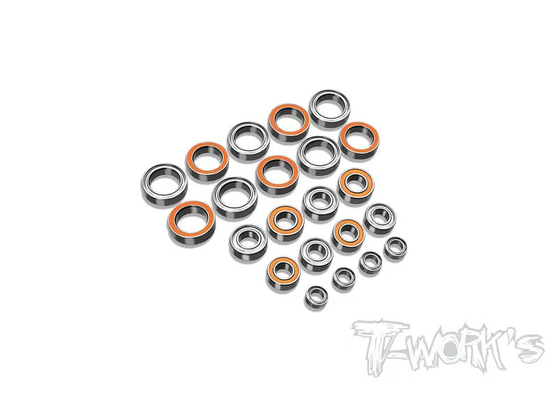 Bbs-Sct410sl-Rev2   Precision Ball Bearing Set  ( For Tekno Sct 410Sl Rev2 ) 22Pcs. 1
