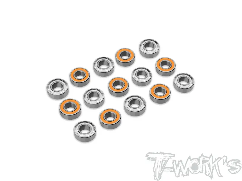 Bbs-Slash2wd   Precision Ball Bearing Set  ( For Trassas Slash 2Wd ) 15Pcs. 1