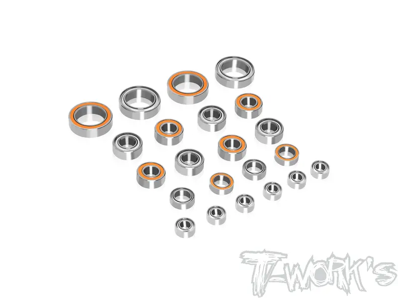 Bbs-T420	Precision Ball Bearing Set ( For Xray T4 2020 ) 22Pcs. 1