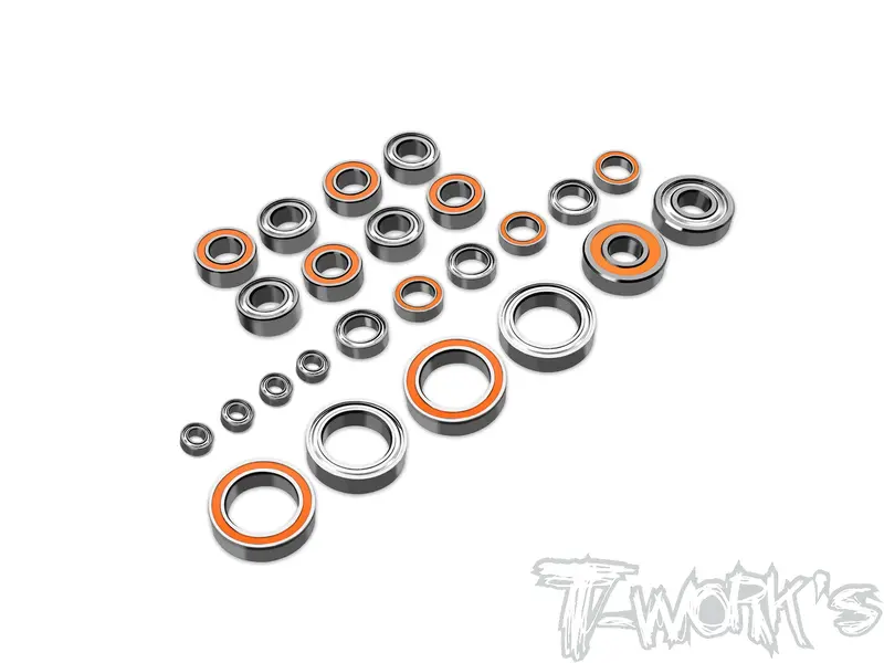 Bbs-Tlr22x   Precision Ball Bearing Set  ( For Tlr 22X Ac/Dc ) 24Pcs. 1